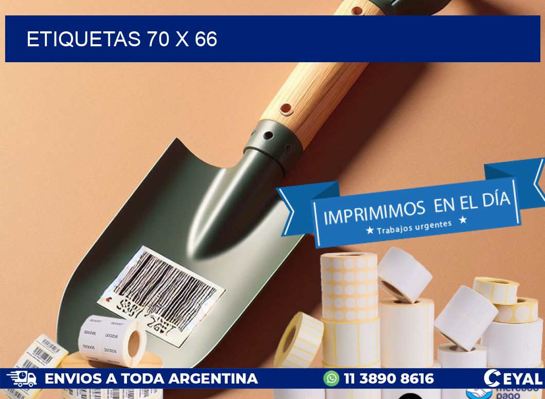 ETIQUETAS 70 x 66