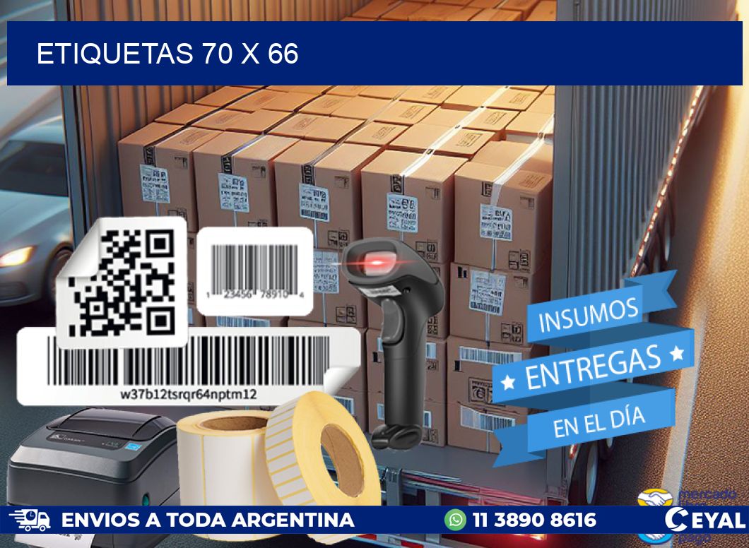 ETIQUETAS 70 x 66