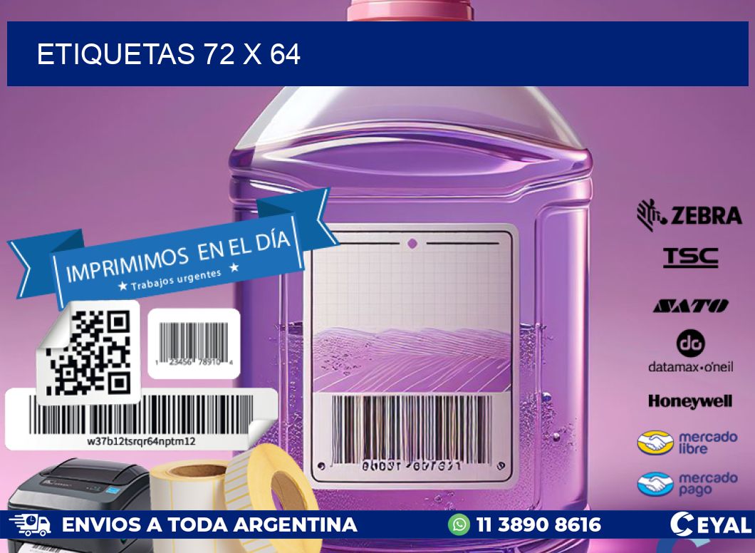 ETIQUETAS 72 x 64
