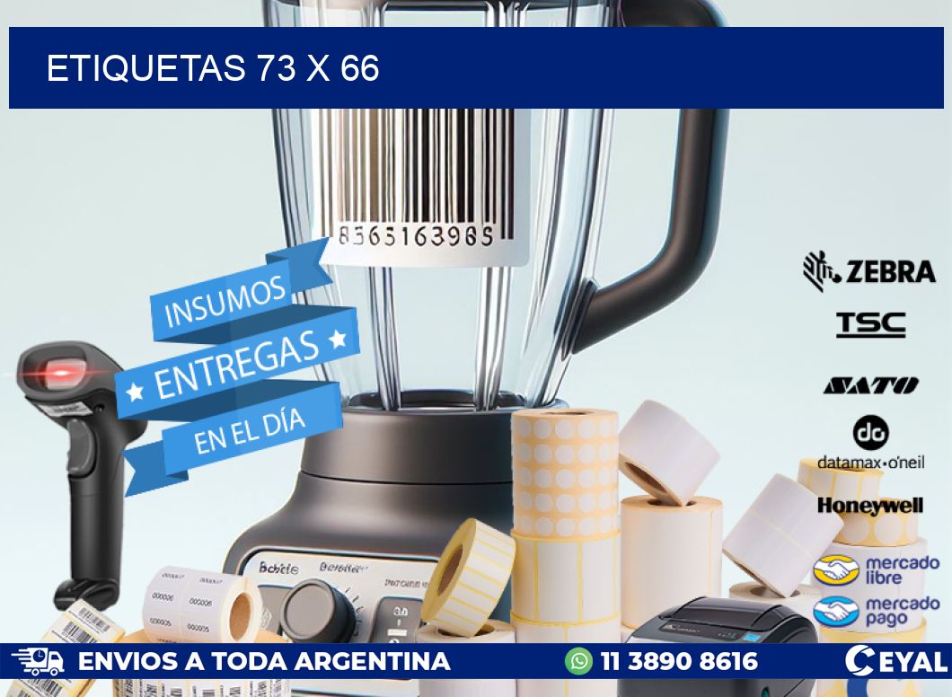 ETIQUETAS 73 x 66
