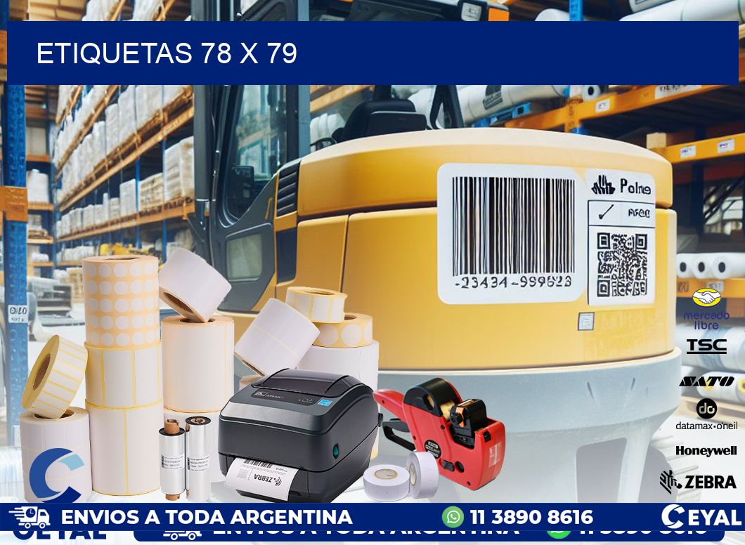 ETIQUETAS 78 x 79