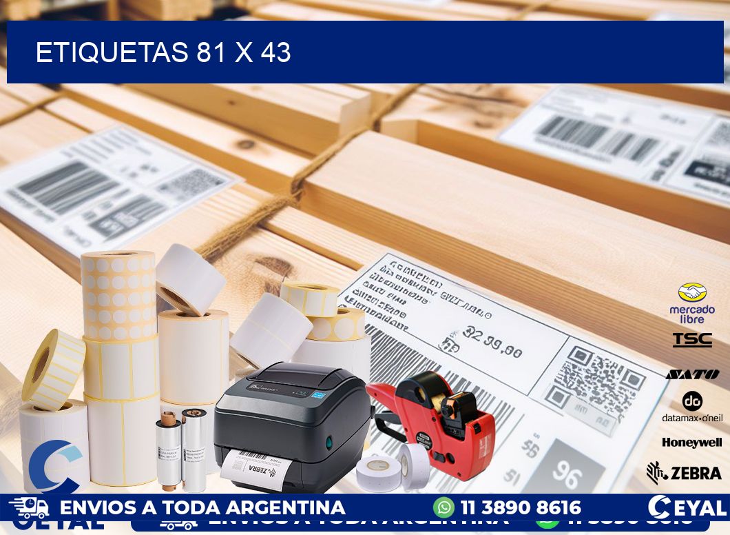 ETIQUETAS 81 x 43