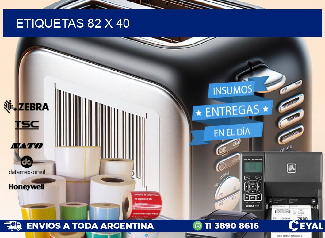 ETIQUETAS 82 x 40
