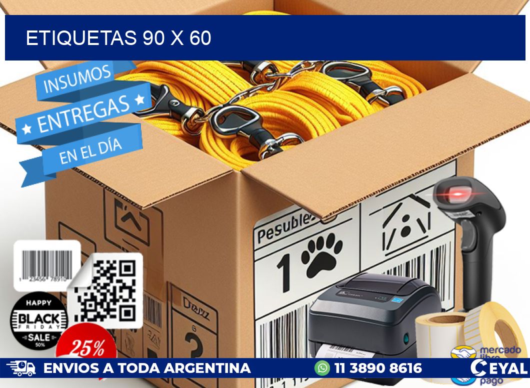 ETIQUETAS 90 x 60