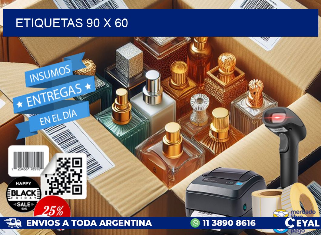 ETIQUETAS 90 x 60