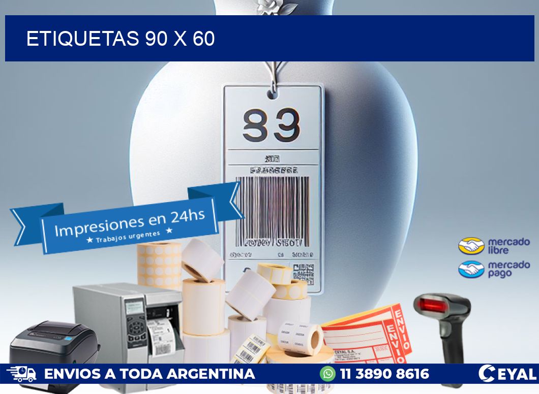 ETIQUETAS 90 x 60