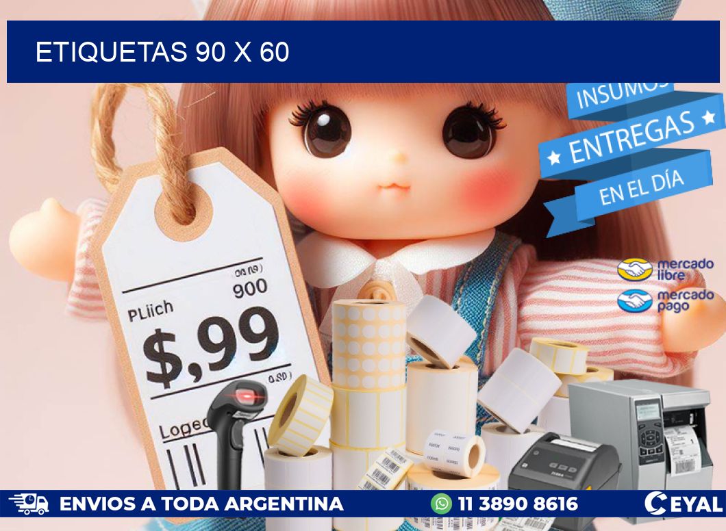 ETIQUETAS 90 x 60
