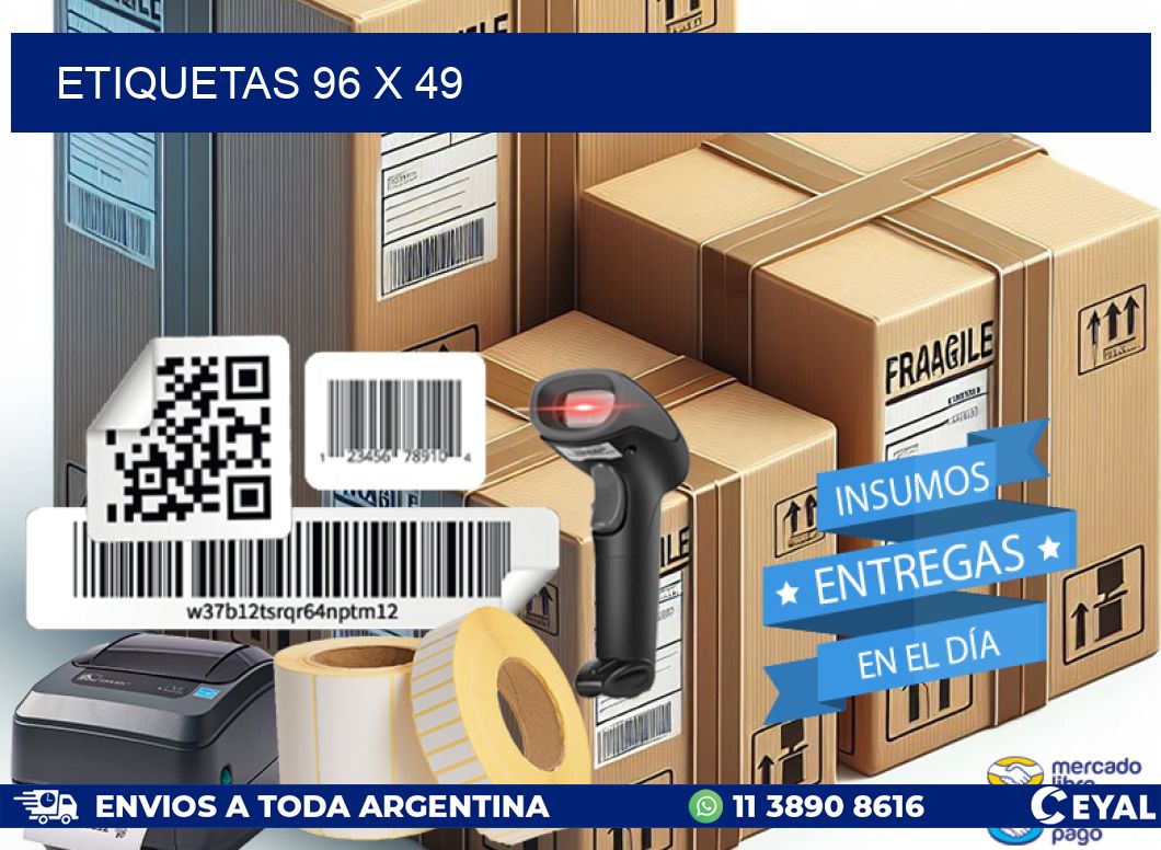 ETIQUETAS 96 x 49