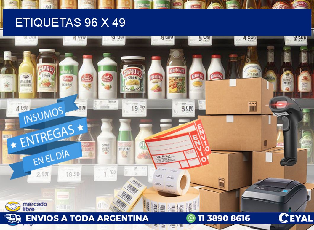ETIQUETAS 96 x 49