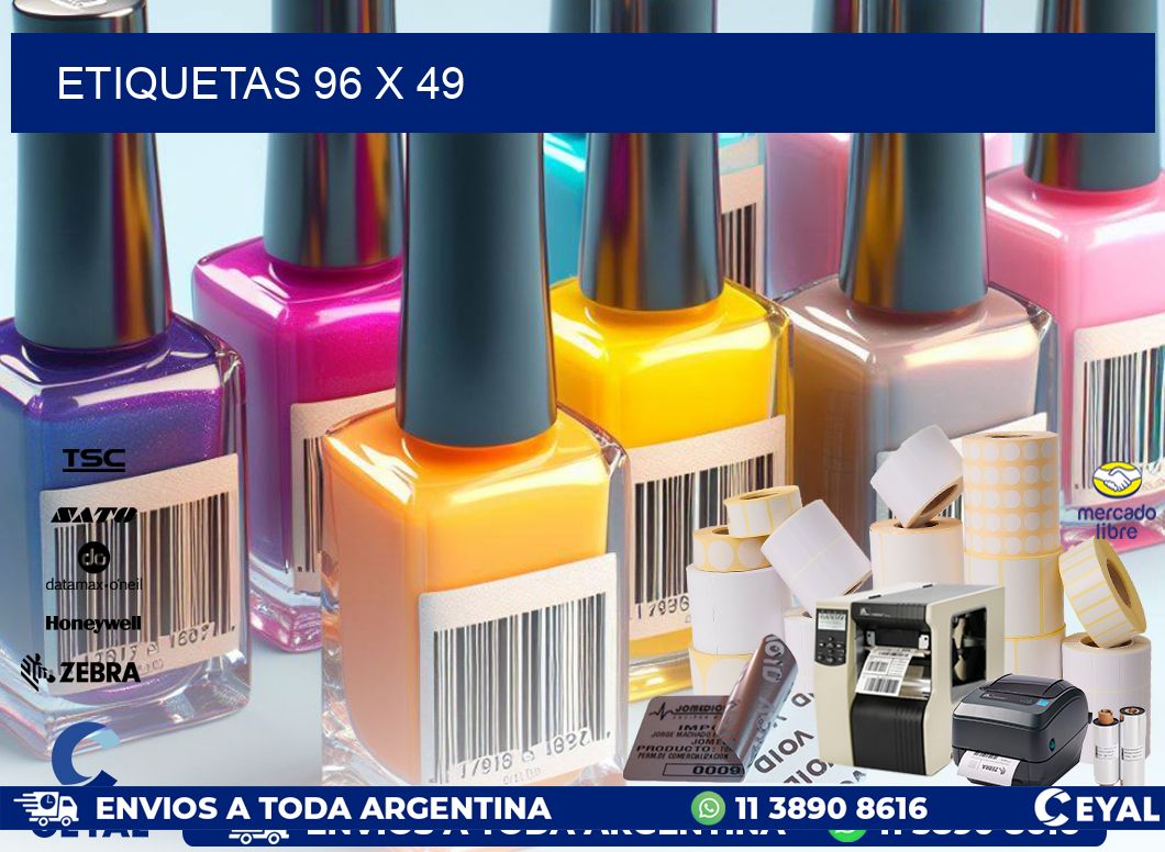 ETIQUETAS 96 x 49