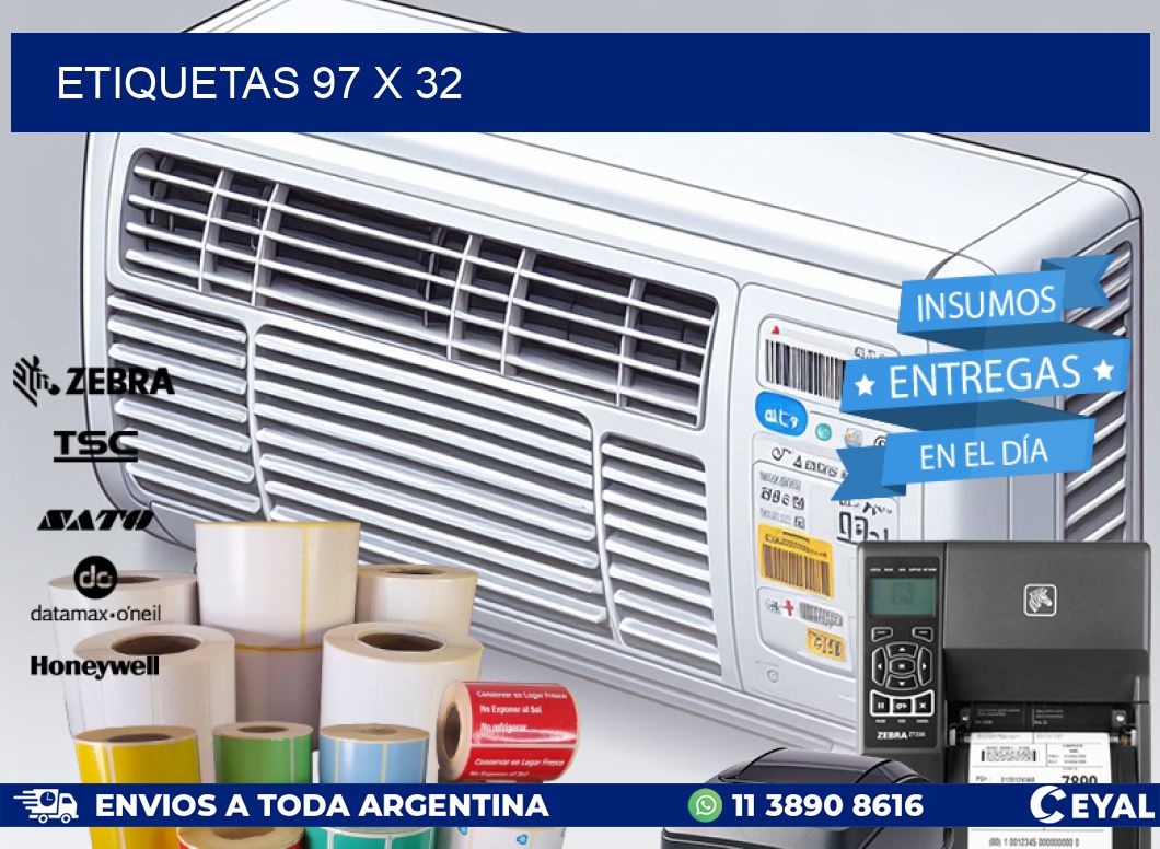 ETIQUETAS 97 x 32