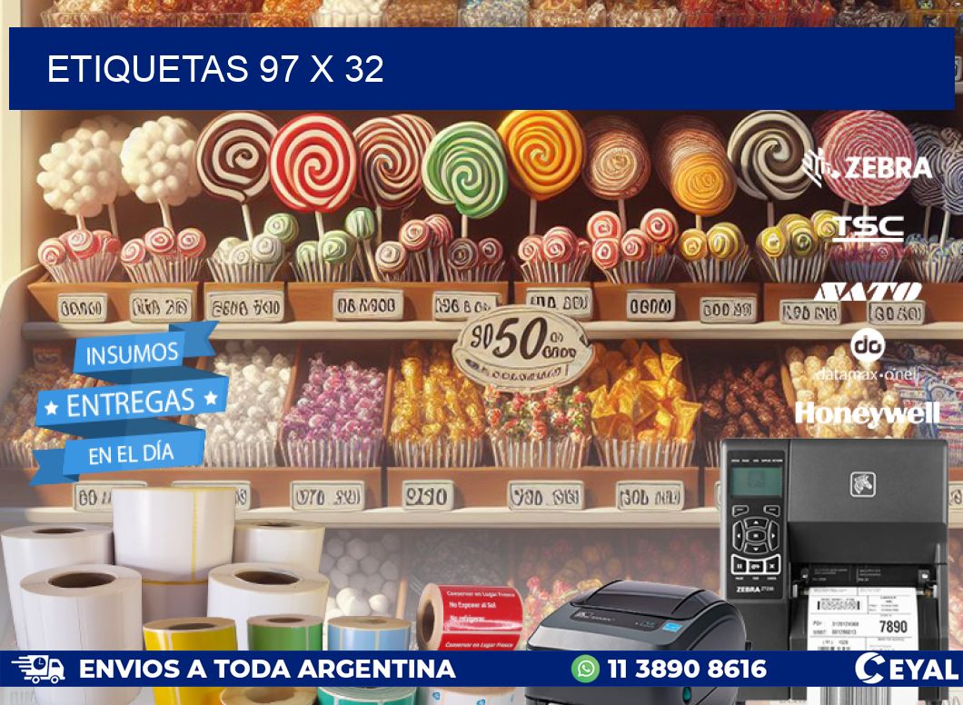 ETIQUETAS 97 x 32
