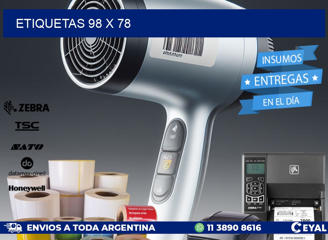 ETIQUETAS 98 x 78