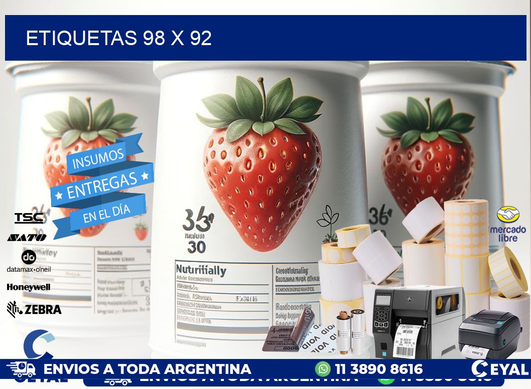 ETIQUETAS 98 x 92