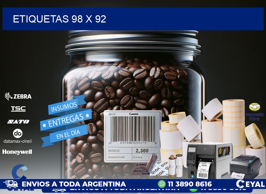 ETIQUETAS 98 x 92