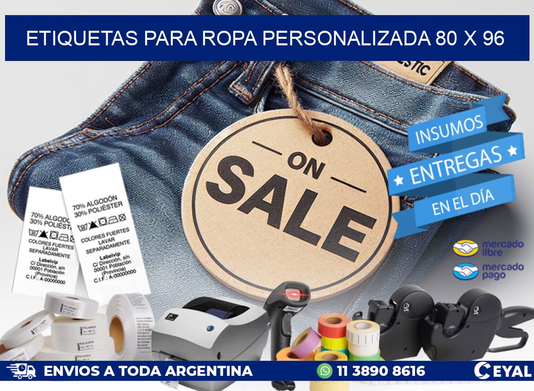 ETIQUETAS PARA ROPA PERSONALIZADA 80 x 96