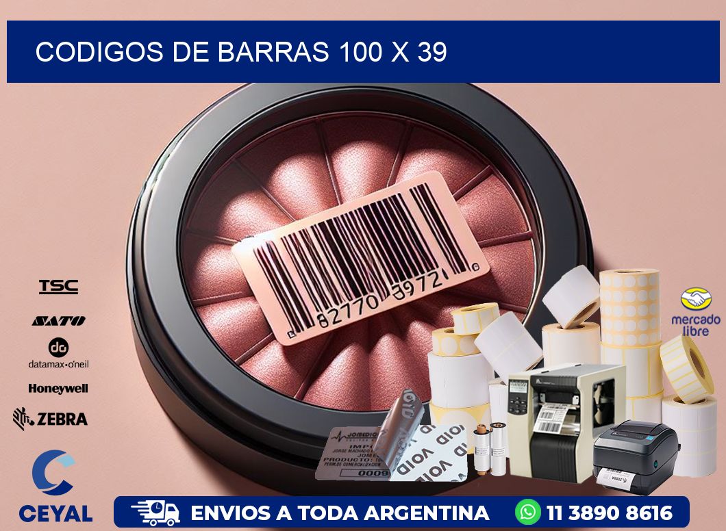 codigos de barras 100 x 39