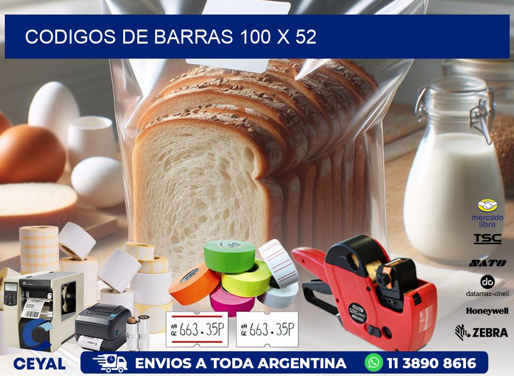 codigos de barras 100 x 52