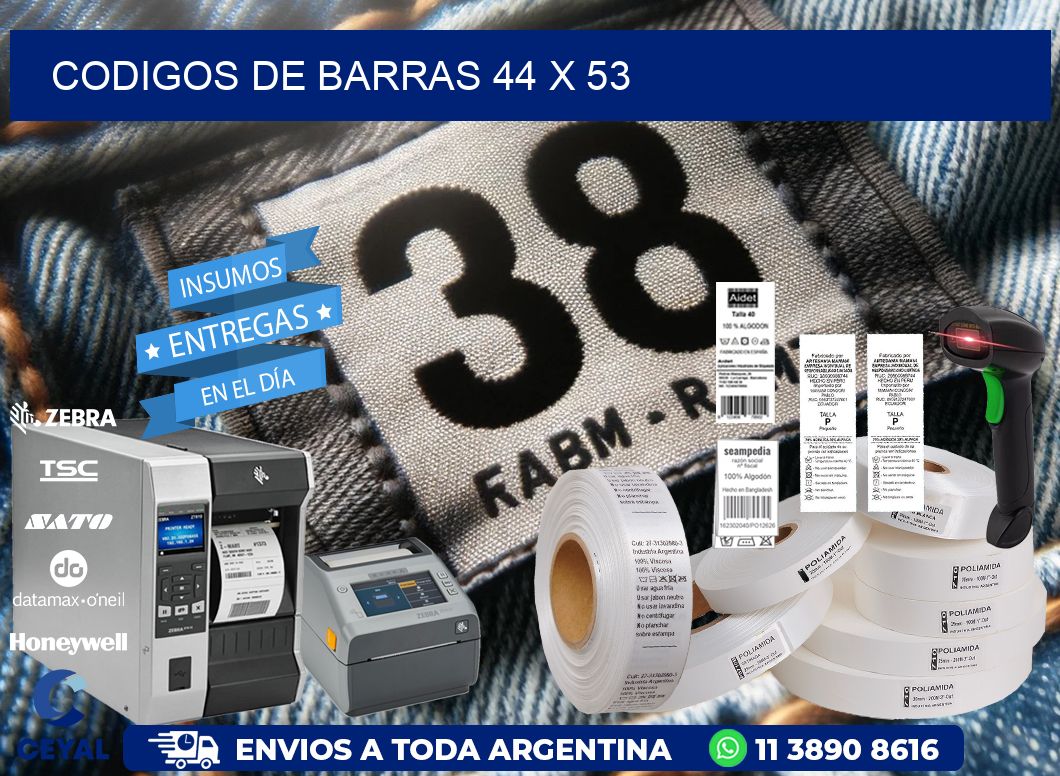 codigos de barras 44 x 53
