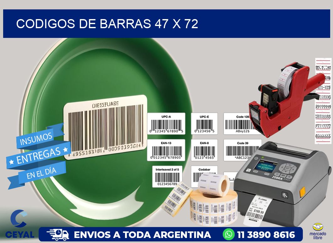 codigos de barras 47 x 72