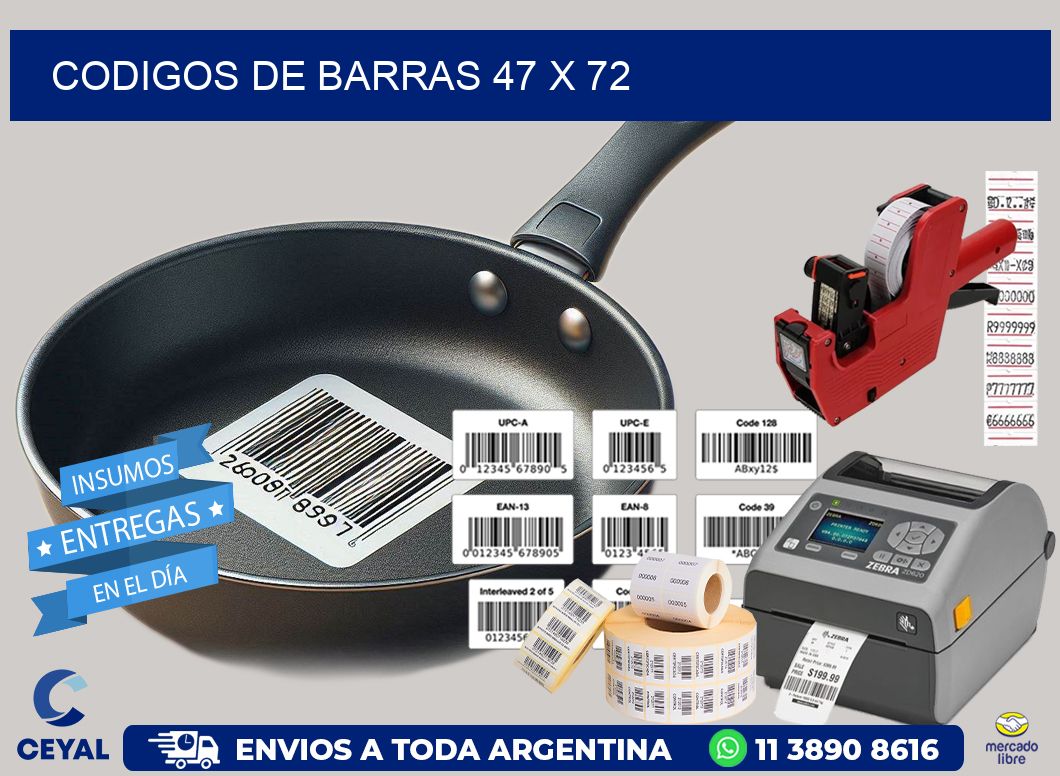 codigos de barras 47 x 72