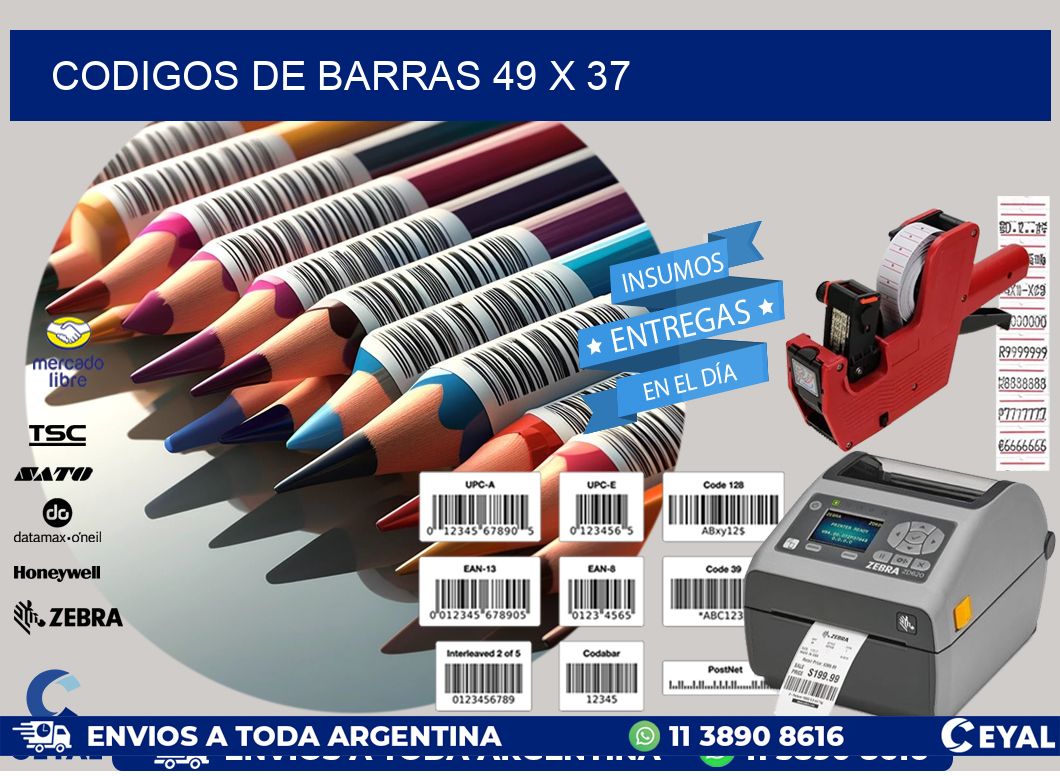 codigos de barras 49 x 37