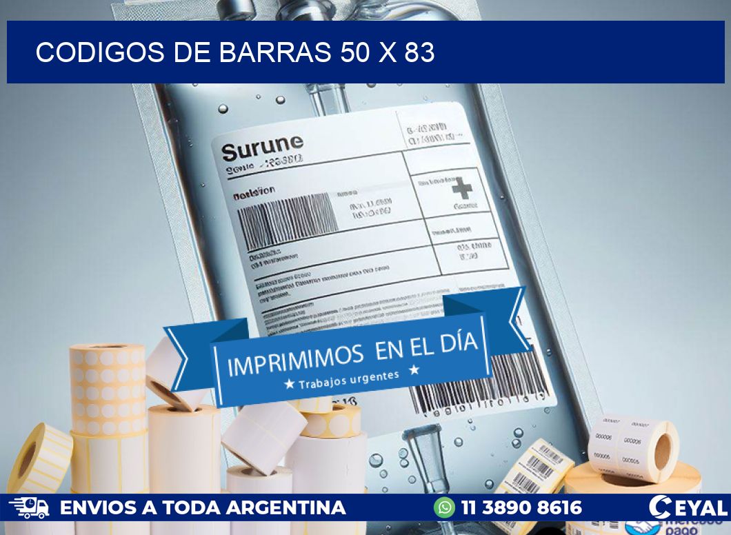 codigos de barras 50 x 83