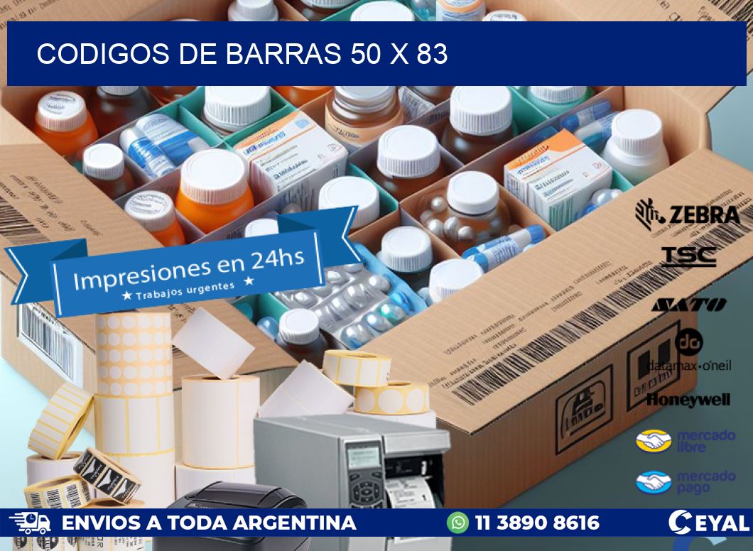 codigos de barras 50 x 83
