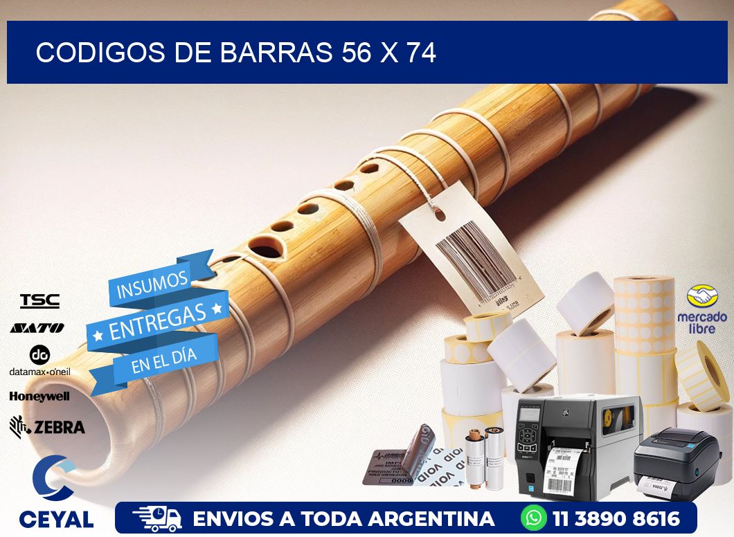 codigos de barras 56 x 74
