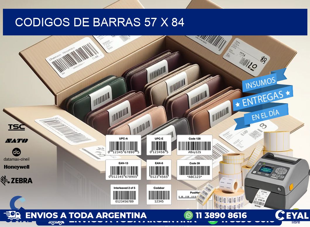 codigos de barras 57 x 84
