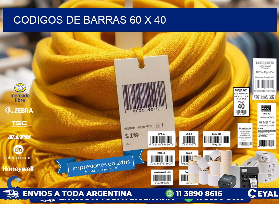 codigos de barras 60 x 40