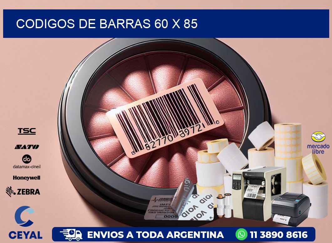 codigos de barras 60 x 85