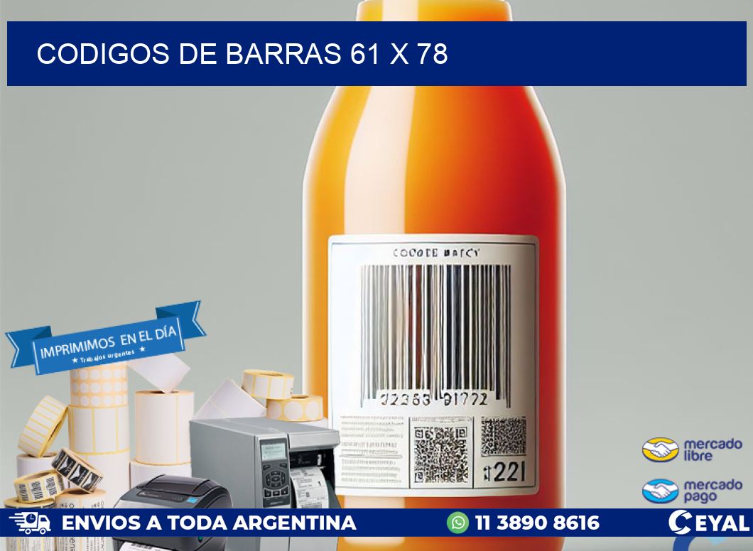 codigos de barras 61 x 78