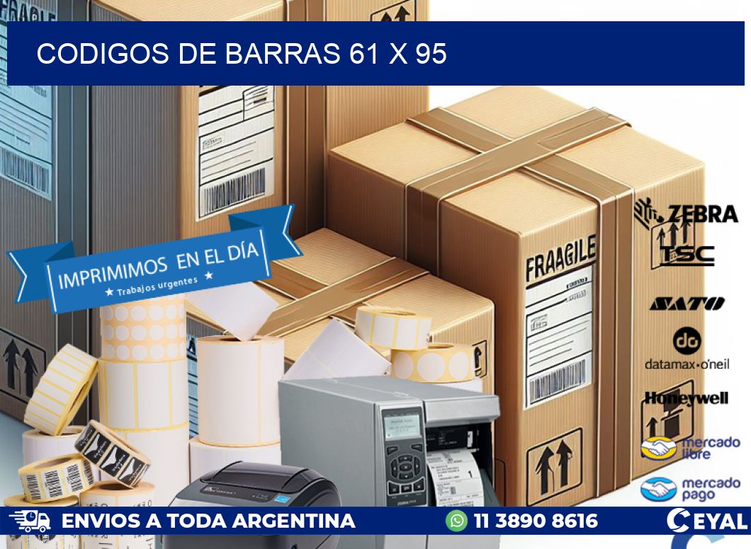 codigos de barras 61 x 95