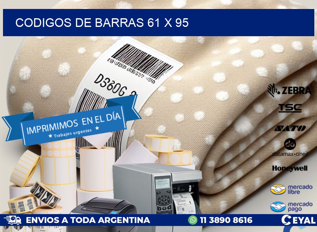 codigos de barras 61 x 95