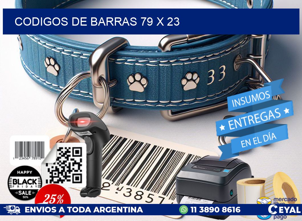 codigos de barras 79 x 23