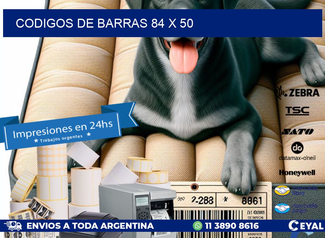 codigos de barras 84 x 50