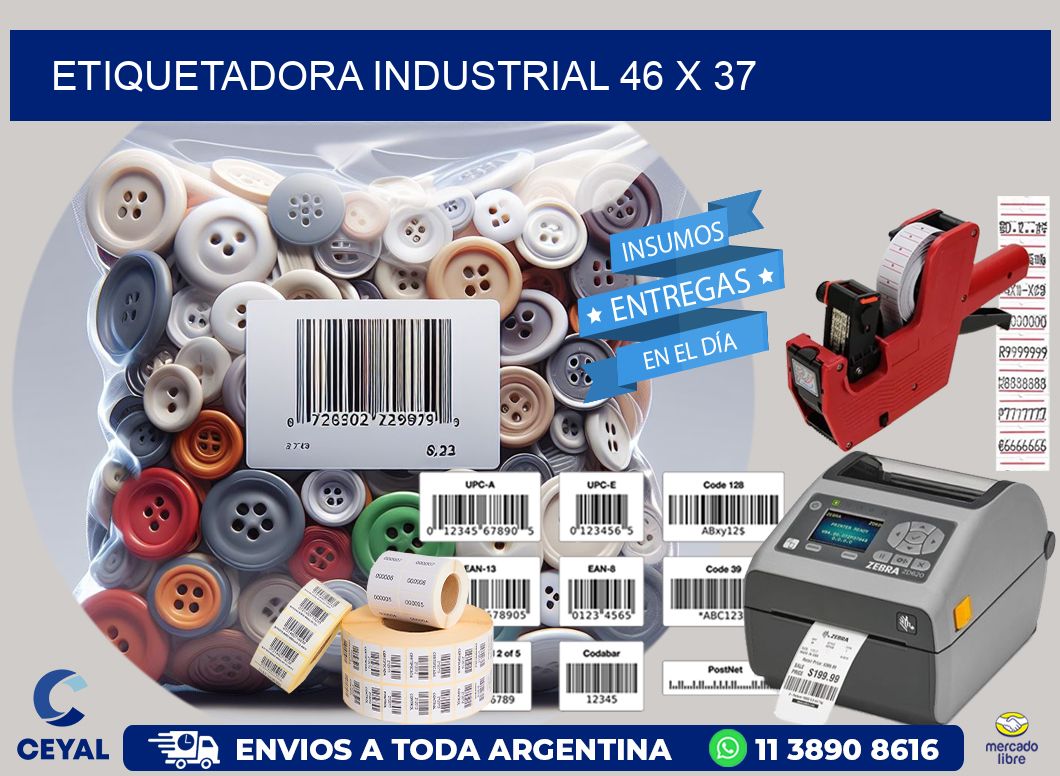 etiquetadora industrial 46 x 37