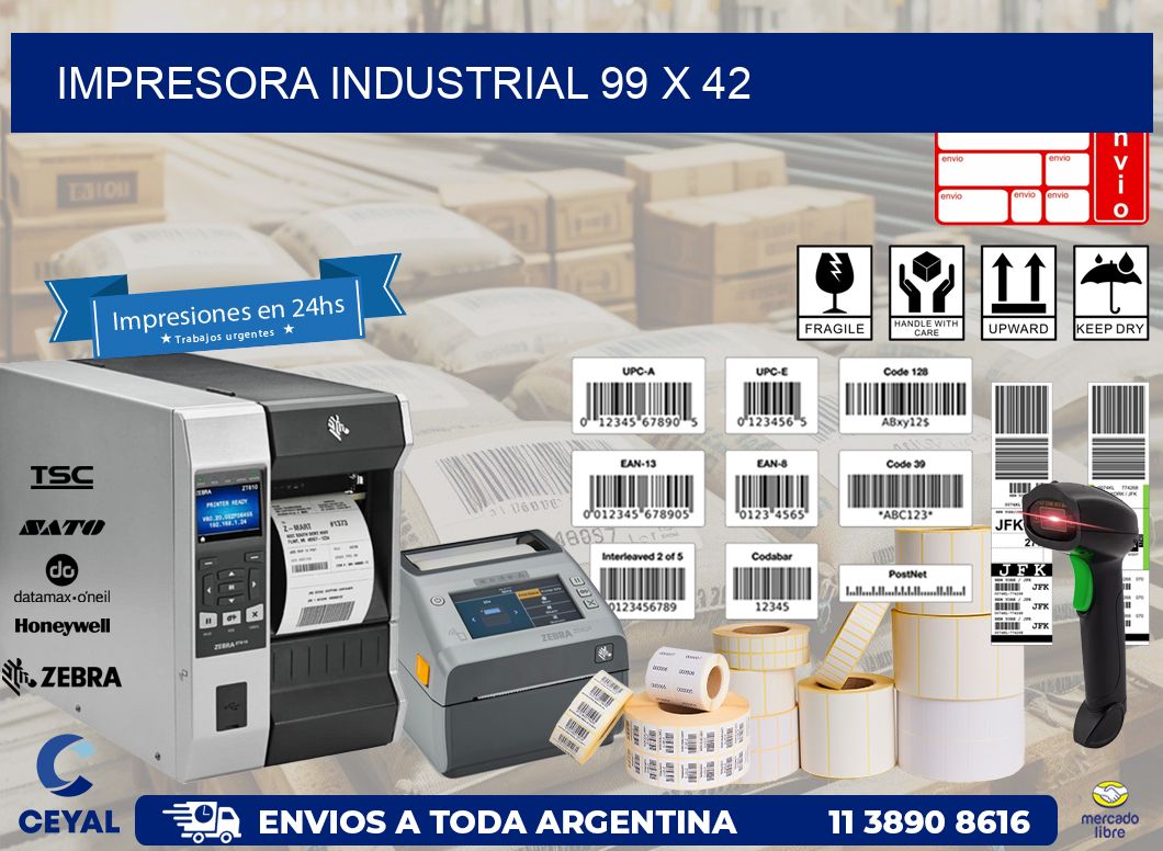 impresora industrial 99 x 42