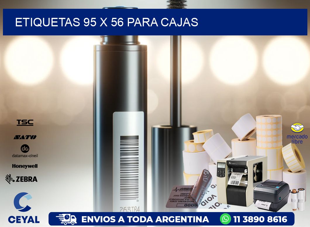 ETIQUETAS 95 x 56 PARA CAJAS