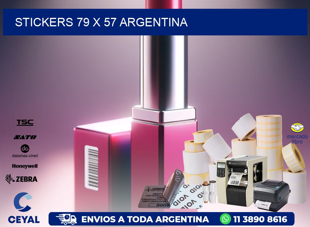 STICKERS 79 x 57 ARGENTINA