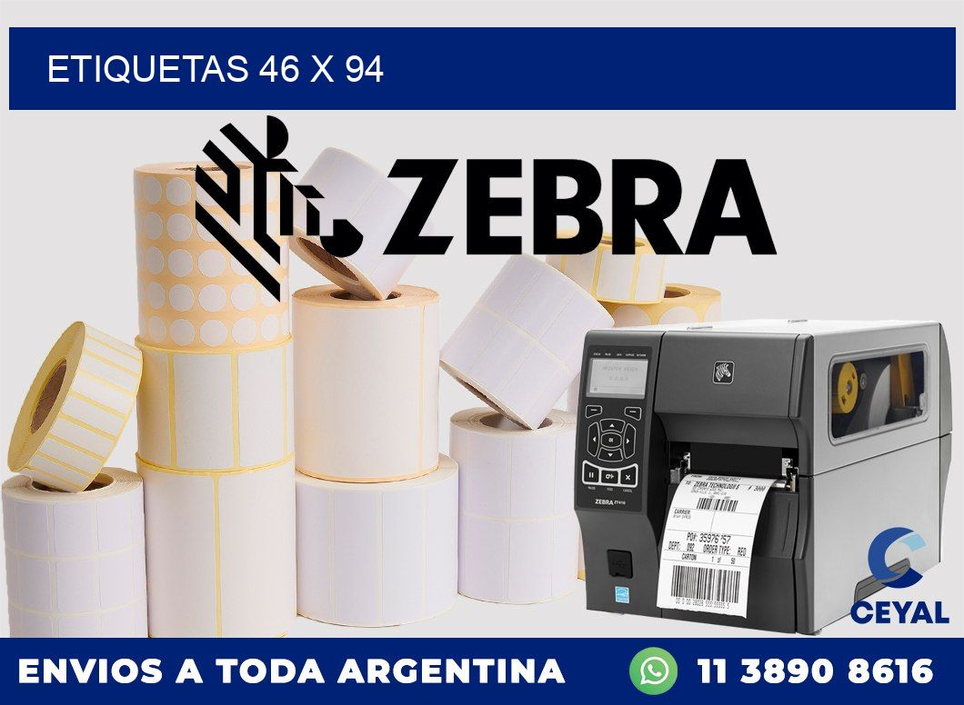 etiquetas 46 x 94