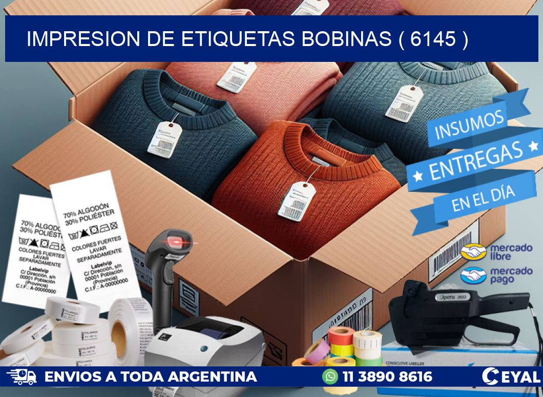 impresion de etiquetas bobinas ( 6145 )