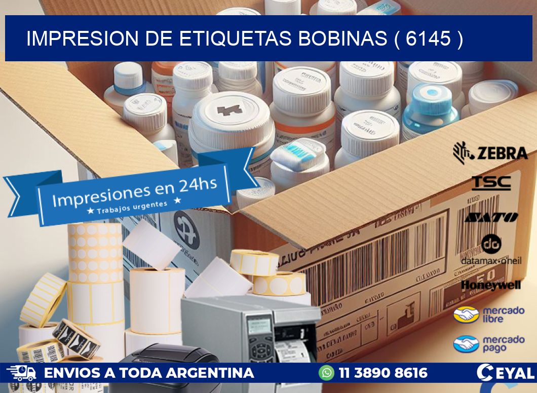 impresion de etiquetas bobinas ( 6145 )