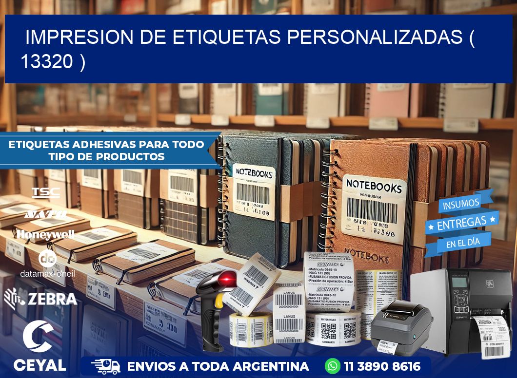 impresion de etiquetas personalizadas ( 13320 )