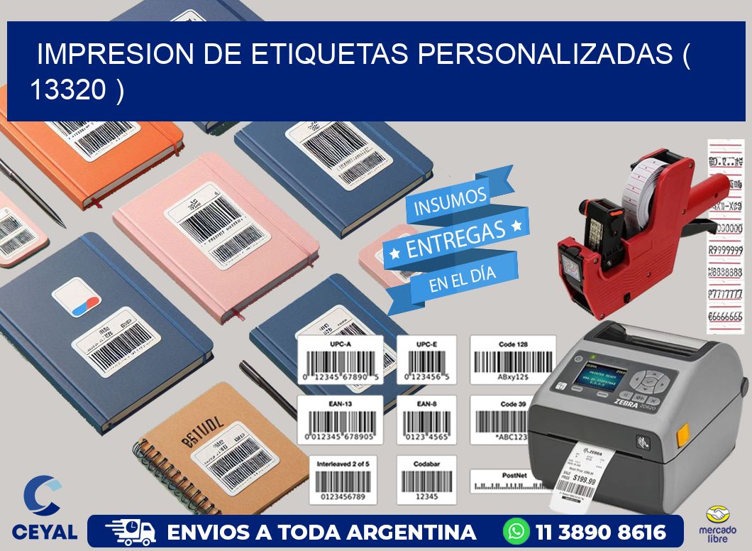 impresion de etiquetas personalizadas ( 13320 )