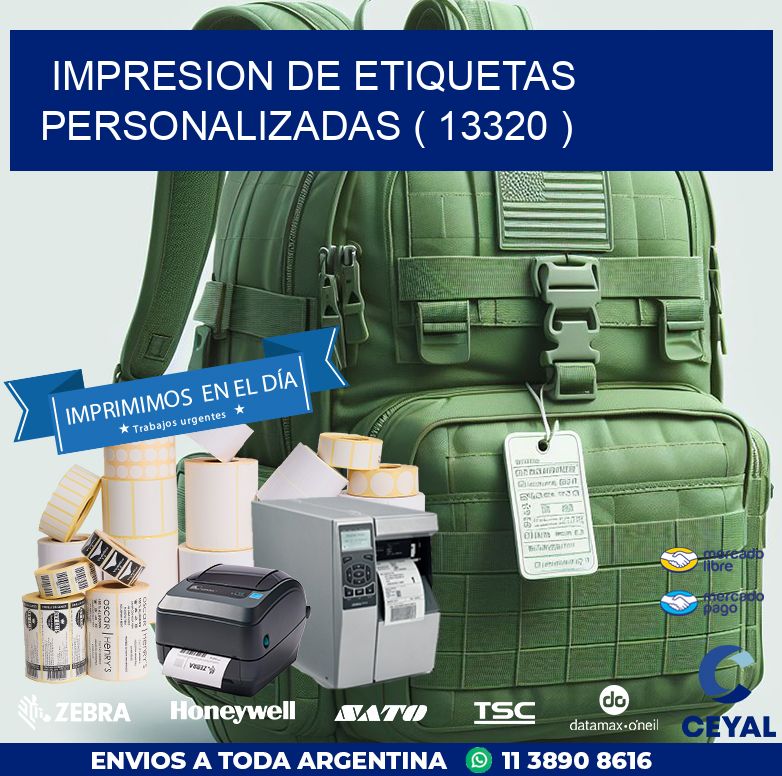 impresion de etiquetas personalizadas ( 13320 )