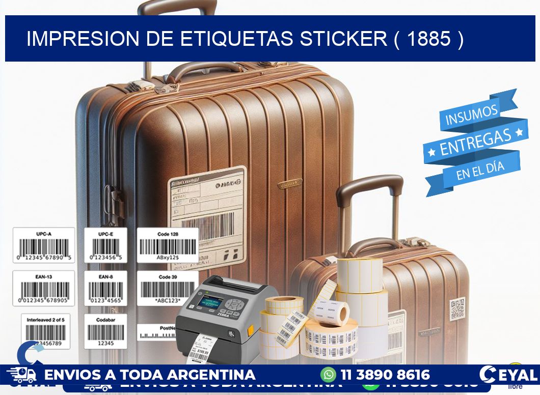 impresion de etiquetas sticker ( 1885 )