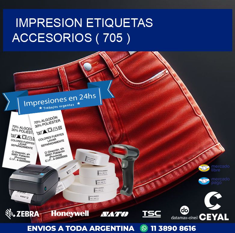impresion etiquetas accesorios ( 705 )