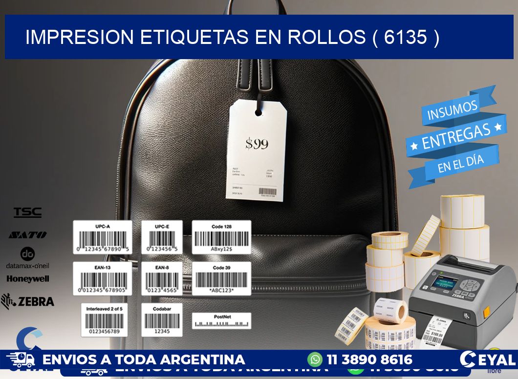 impresion etiquetas en rollos ( 6135 )
